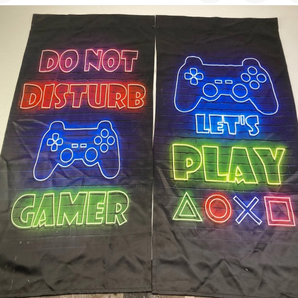 gamer black out curtains
